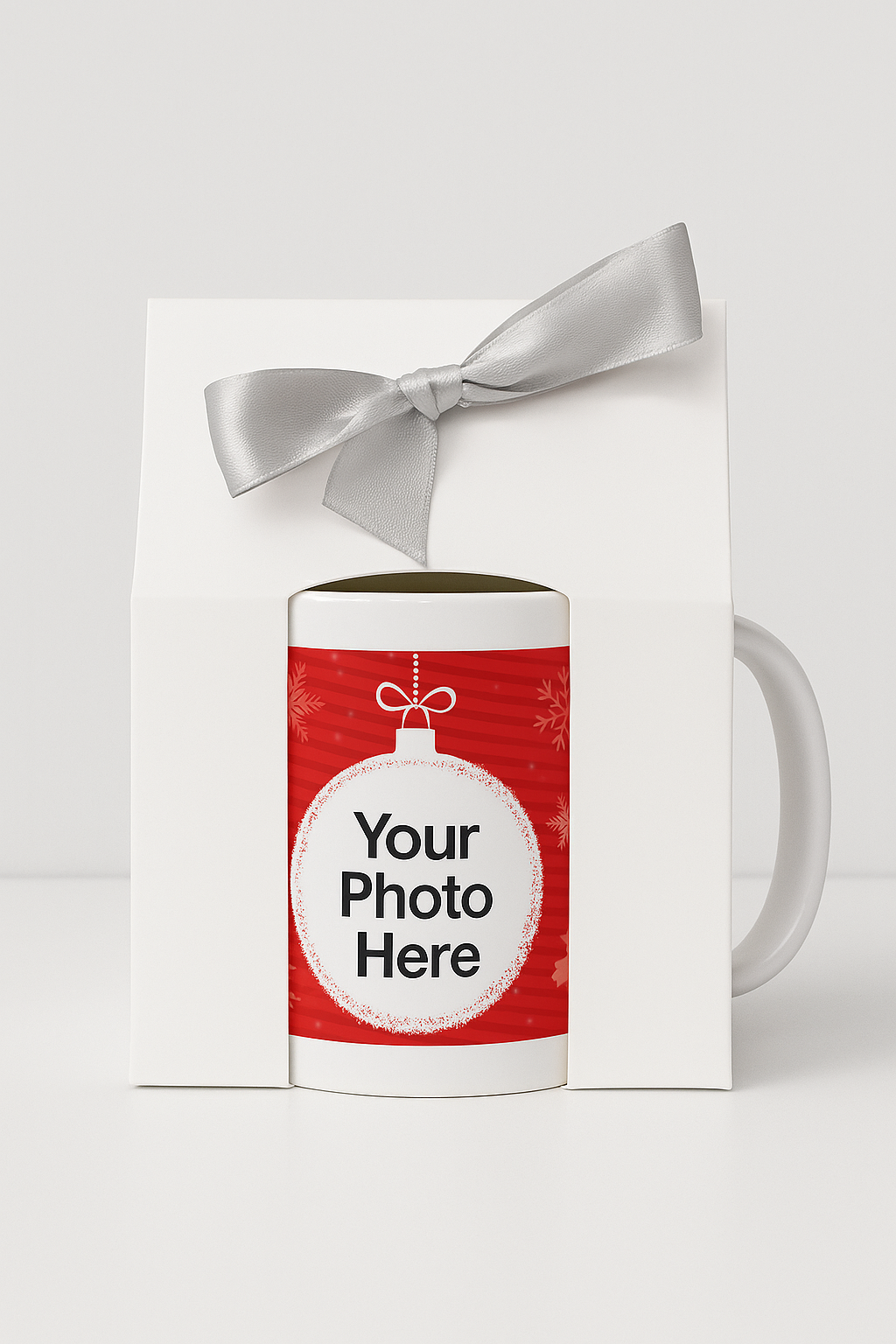 Personalized Christmas Mug – “Merry Christmas” with Photo | 11 oz