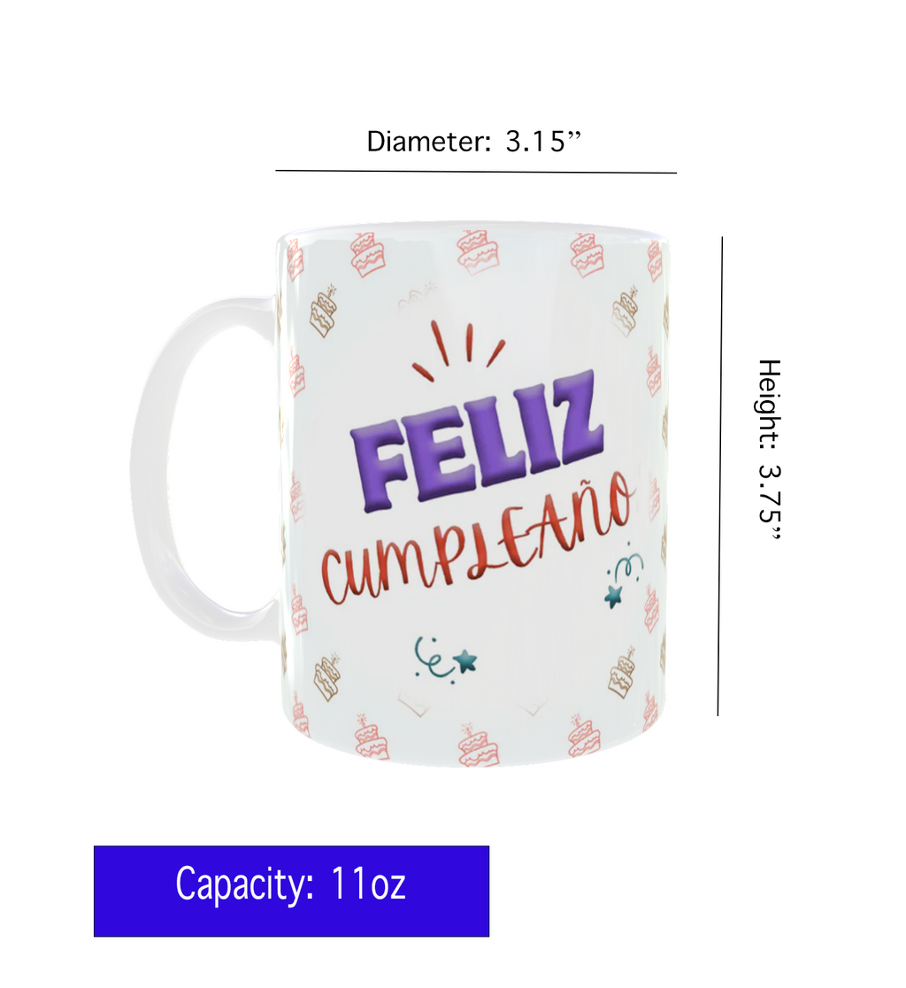 Personalized “Happy Birthday” Mug